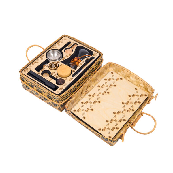 กระเป๋าไม้ไผ่ สำรับชุดดริปกาแฟ