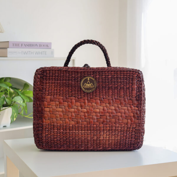 W-3.3-กระเป๋าผักตบชวา-สำหรับชุดดริปกาแฟ-สีโอ๊ต