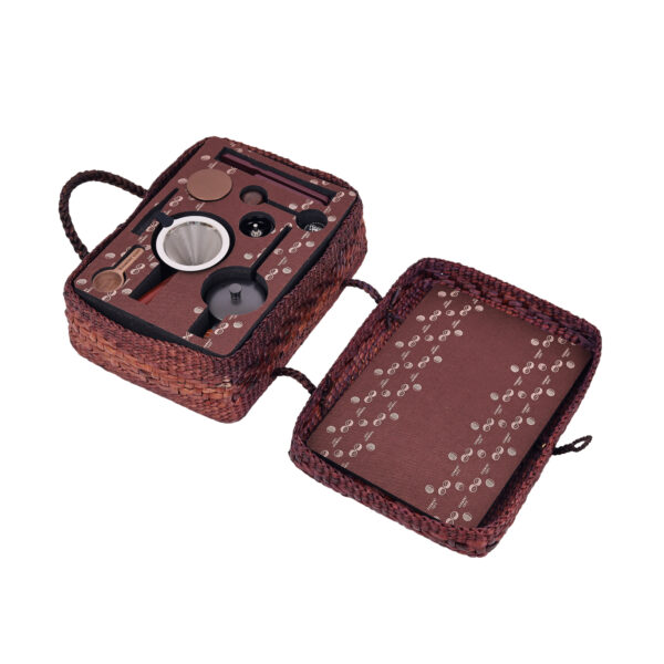 W-3.4-กระเป๋าผักตบชวา-สำหรับชุดดริปกาแฟ-สีโอ๊ต