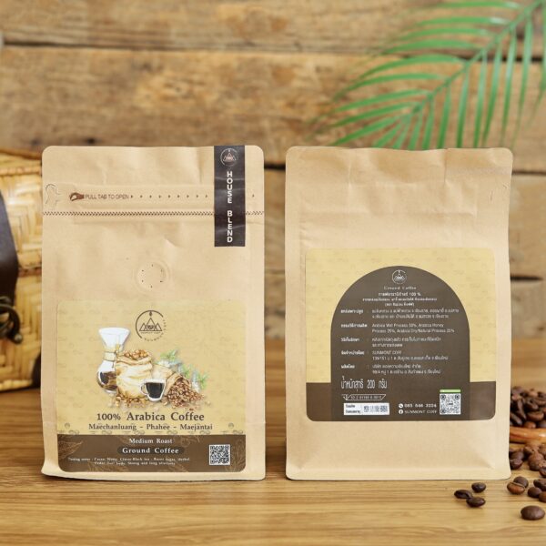 Ground Coffee กาแฟคั่วบด อาราบิก้าแท้ 100 % ( House Blend) - Image 3