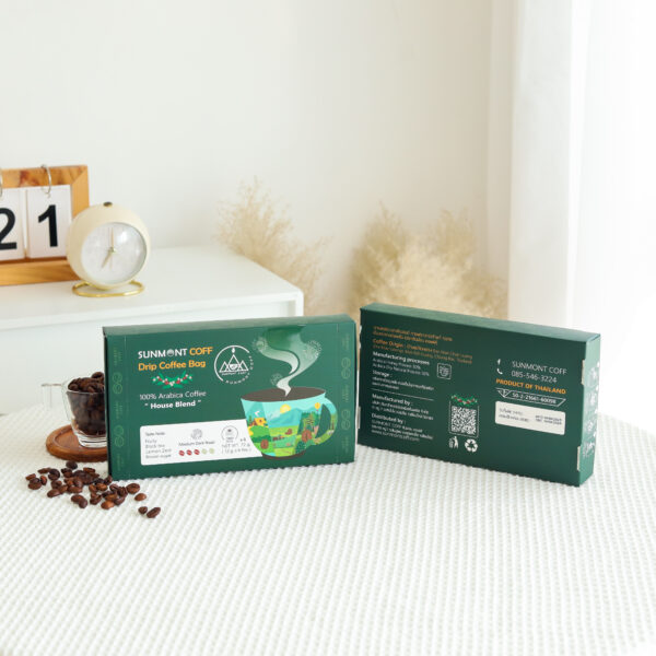 Drip Coffee Bag House Blend กาแฟดริปแบบพกพา กาแฟอาราบิก้าแท้100% - Image 4